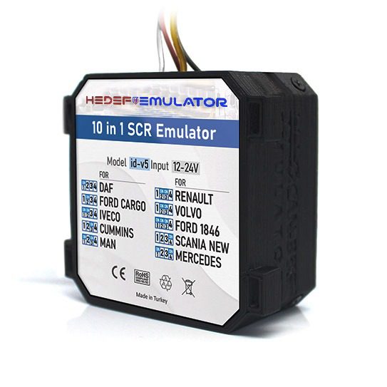 10 in 1 Euro 5 Adblue (SCR) İptal Emülatörü